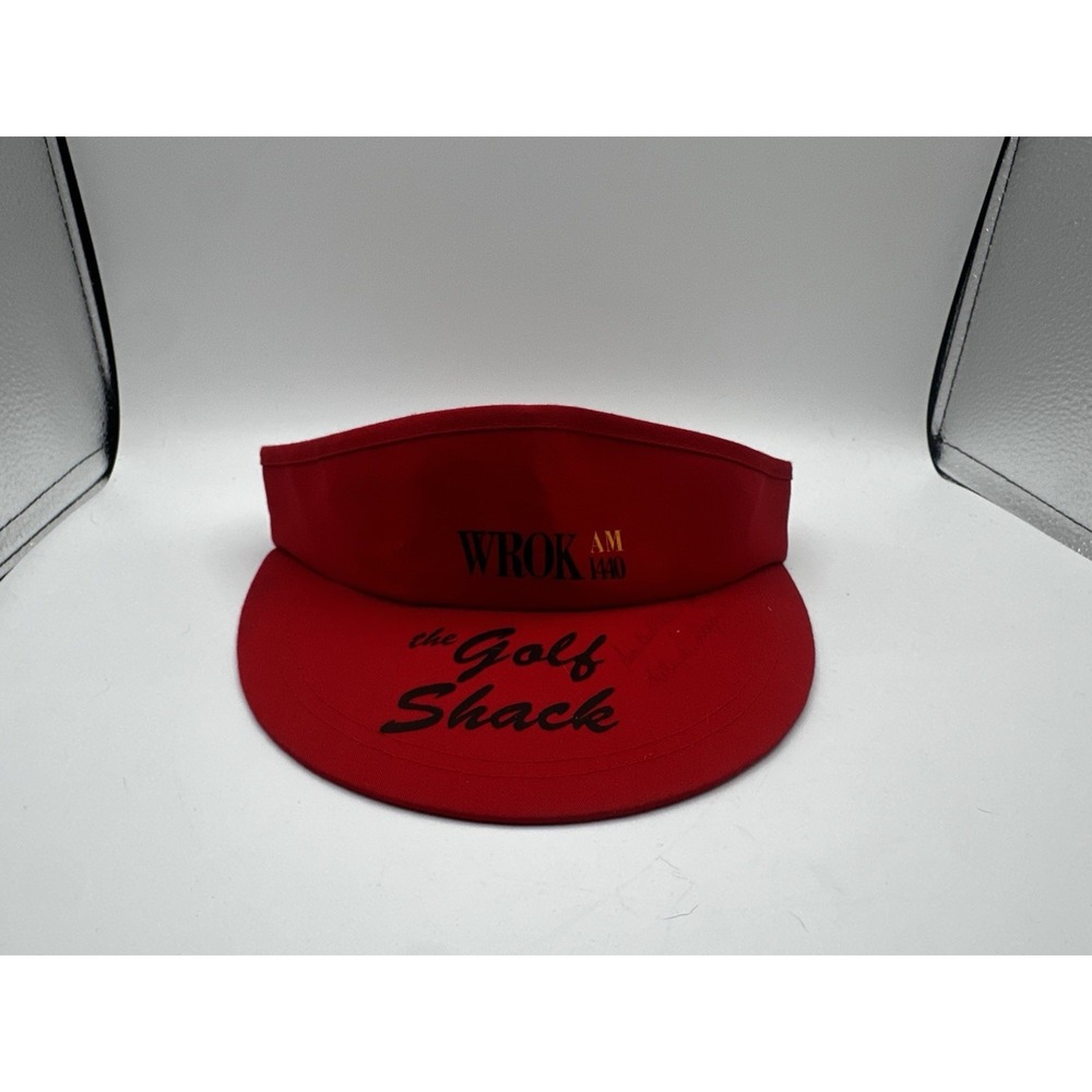 Vintage WROK RadioAM 1440 The Golf Shack Red Nissan Taiwan Mader *Autographed*